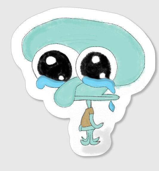 Meme Collection -Crying Squidward